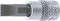 BGS 2496 - Douille à embouts - 6,3 mm (1-4) - fente 7 mm