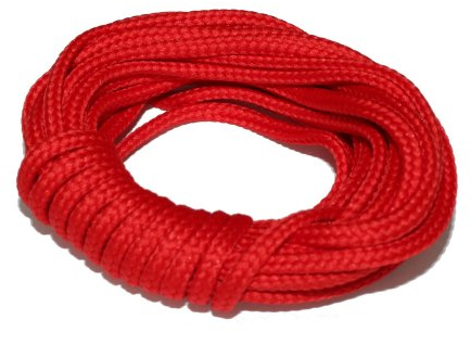 dalipo 33002 - Kordeln, Schnur 4mm, rot