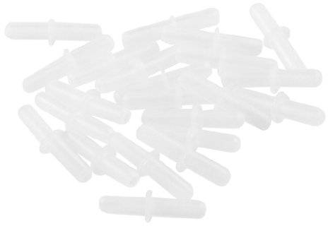 sourcing map uxcell Aquarium Kunststoff Air Ventil Anschluss Inline Schläuche, weiß, 22tlg de