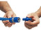 TATAY 0000602 - Raccordo a Due Vie Maschio, Colore: Blu