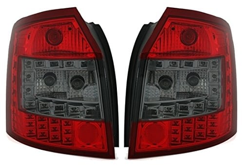 Eagle Eyes LED Rückleuchten Set in Klarglas Rot Smoke