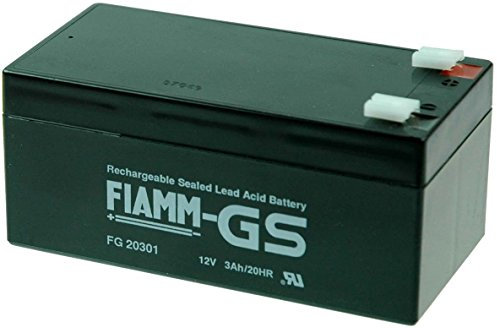 Fiamm PB-12-3,4-4,8 FG20341 Bleiakku 12V 3.4Ah Blei-Vlies (AGM) (B x H x T) 134 x 66 x 65mm Flachste