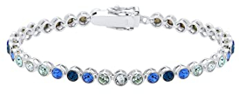 Elli Armband Damen Multi-Color mit Kristallen in 925 Sterling Silber