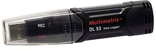 Multimetrix P06230801 DL 53 Luftfeuchte-Datenlogger, Temperatur-Datenlogger Messgröße Luftfeuchtigkeit, Temperatur -40 bis 70°C