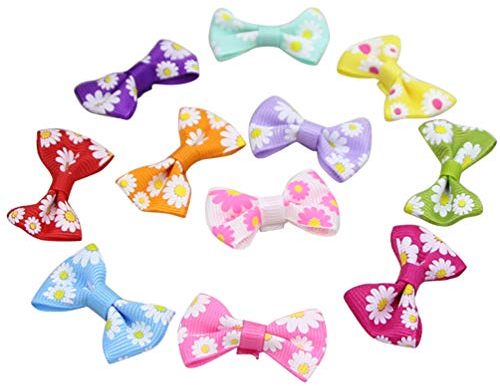 Healifty 60pcs Mini Satinband Bögen DIY Handwerk Hochzeit Dekoration Kinderhandwerk Karte Machen Verzierungen Geschenkverpackung (Zufällige Farbe)