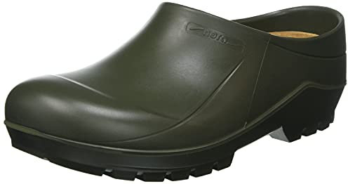 Nora Mixte PU Comfy Clog, Vert, 48 EU