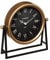 Atmosphera – Standuhr Luca – Metall – Schwarz & Gold 26 x 26 cm