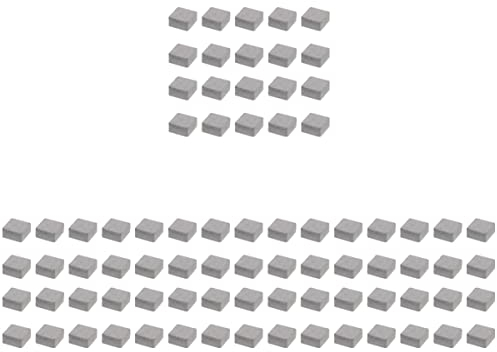 80 Stk Simulierte Ziegel Miniatur-ziegelfigur Sandtischsteine Mini-gartensteine Mini-ziegelfliese Kleine Ziegel Modell Aus Gefälschten Ziegeln Mauerziegel Keramik Schüttgut Ton