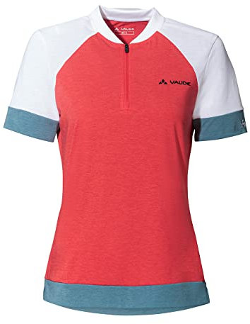 VAUDE Damen Women's Altissimo Q-zip T-Shirt, Flame, 42 EU