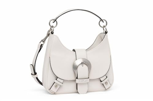 Replay Damen Schultertasche aus Kunstleder, Dirty White 002 (Weiß), Onesize