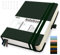 Mlife A5 Dotted Journal Notizbuch,360 Seiten Und 100g/M² Tintenfestes Papier,Hardcover Collegeblock Notizblock,Notizbücher Mit Falttasche Für Büro Schule Zuhause Schreiben&Notizen(Grün)