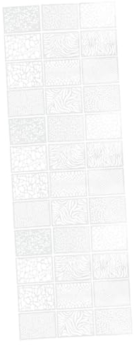 NUOBESTY 36stücke Teiliges Wandmalerei Schablonen Kreative Malvorlagen Für Wiederverwendbare Kunststoffschablonen Für Einfache Gestaltung Von Wänden Möbeln Und Stoffen