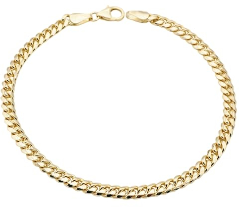 stepson. Goldarmband Panzerarmband Echtgold in 14Karat 585 Gelbgold Länge: 22cm Breite: 4,4mm Gewicht: 13g