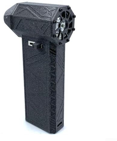 Potente mini ventilatore tascabile Jetfan con luce LED, ricarica rapida e 110000 giri/min