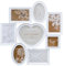 Fotorahmen Bilderrahmen Herz Weiß 8 Fotos Shabby Chic Landhaus Collage Hochzeit Valentinstag Paare Collage Bildergalerie Fotocollage
