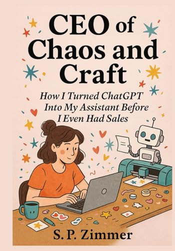 CEO of Chaos and Craft – How I Turned ChatGPT Into My Assistant Before I Even Had Sales (Creative Small Business Survival with AI – Etsy, Stickers, ... — learn how to use ChatGPT (Using ChatGPT)