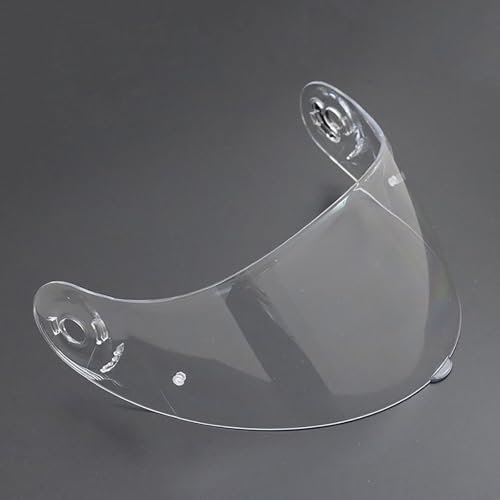 PUBIBD Visiera per Casco per Nolan X-803/802 RS, Visiera Colorata Accessori per Casco da Moto Ricambio, Casco Parabrezza Moto Visiera Lente per Caschi da Moto,G Transparent