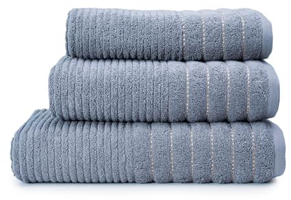 GC GAVENO CAVAILIA 2-Pack Egyptian Cotton Hand Towels - 650 GSM Luxury Bathroom Towels, Super Soft, Quick Dry & Highly Absorbent - Washable Hand Towels for Bath, Spa & Gym (50x80 cm) - Charcoal