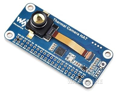 TUOPUONE-Long-wave IR Thermal Imaging Camera Module, Raspb Pi IR Camera, 80×62 Pixels, 45° FOV, Onboard 40PIN GPIO Header
