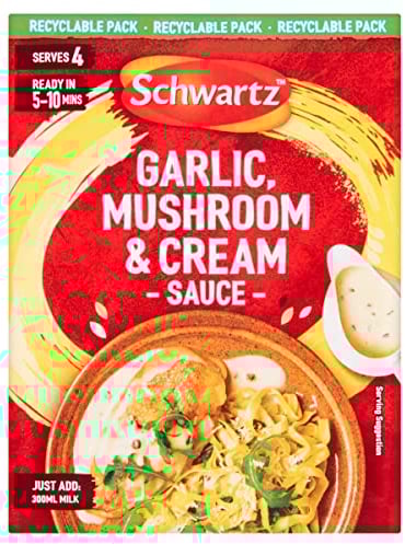 Schwartz Garlic, Mushroom & Cream Sauce Mix, 26g