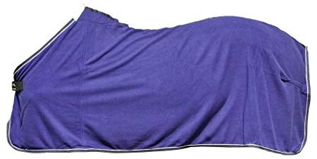 HKM 7901 Abschwitzdecke Polarfleece, Pferdedecke Weidedecke Stalldecke, 75-165