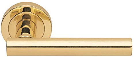 CALLA LEVER ON CONCEALED FIX ROUND ROSE OTL (POLISHED BRASS)