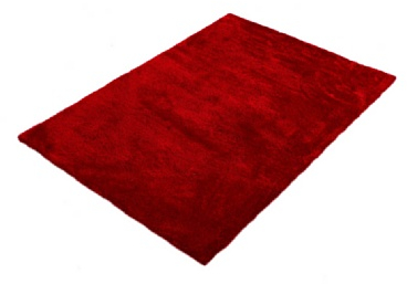 ABC Tappeti Shaggy Como Teppich 140 x 200 cm rot