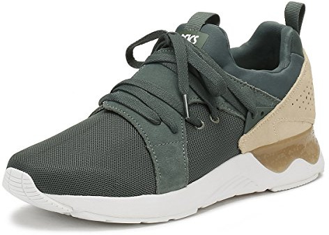 ASICS Mens Dark Green/Marzipan Gel-Lyte V Sanze Trainers-UK 7