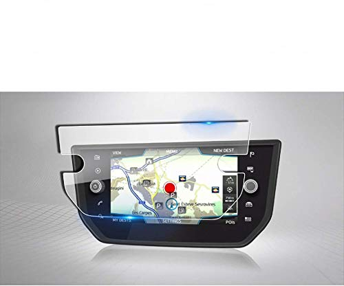 LFOTPP Seat Ibiza 8 Zoll Navigation Schutzfolie - Anti-Fingerprint Tempered Glas 9H Kratzfest Displayschutzfolie GPS Navi Folie
