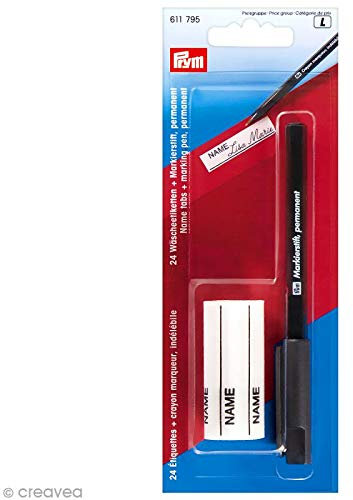 Set etiquetas para ropa para planchar, y fieltro Permanent