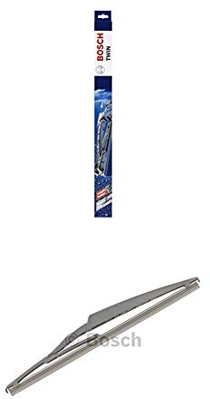 Bosch Twin 653 limpiaparabrisas, Longitud 650 mm/400 mm, 1 juego para el parabrisas (frontal) + Rear H301 limpiaparabrisas, Longitud 300 mm, para la ventana trasera
