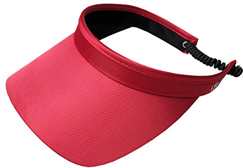 Glove It Damen V312 Solides Spulen-Visier, Rot, Einheitsgröße