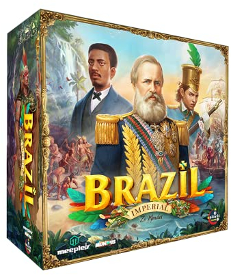 Uplay.it Edizioni - Brazil Imperial, Strategiespiel: 1-4 Spieler, ab 14 Jahren