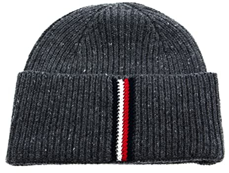TOMMY HILFIGER 1985 Knitted Hat Dark Grey