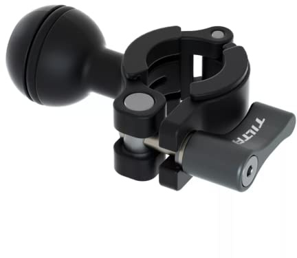 Tilta Kugelgelenk für Mini-Gelenkarm | 15 mm oder 19 mm Stabklemme für Filmemachen/Videozubehör | Montagemöglichkeiten umfassen Arri Rosette, Cold Shoe, Rutenhalterungen & SmallHD | TA-RC-BJ
