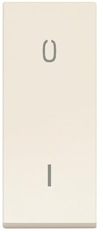 VIMAR 30016.C LINEA Interruttore 2P 20 AX 250 V~, illuminabile, canapa. Max 250 W per lampade con alimentatore integrato (IEC 60669-1:2017)