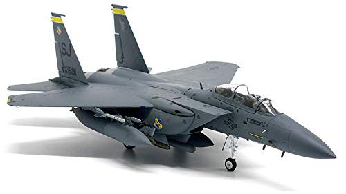 CAZARU Military Fighter Alloy Druckgussmodell, Maßstab 1:72 Boeing F-15E Strike Eagle USAF Operation Desert Storm 1991 Modell Spielzeug für Erwachsene, 10,2 Zoll x 6,7 Zoll