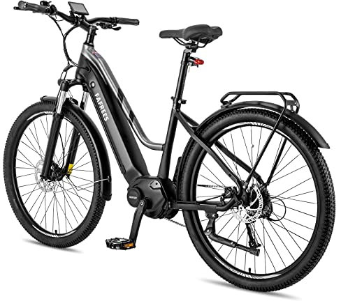 Fafrees FM8 E Bike Damen 27,5 Zoll Mittelmotor Ananda 70N.m 14.5Ah bis 120KM, [ Offiziell ] E-Bike Herren 250W 150kg, Elektrofahrrad Mountainbike für Erwachsene 168-220CM, Anfahrhilfe 6km/h