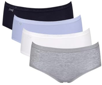 Sloggi Damen Sloggi Basic+ Midi C4P, Multiple Colours 15, 44
