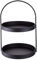 BUTLERS Etagere 2-stufig 35cm aus Metall -Sideline- Serviergestell mit 2 Etagen | Servierständer für Brot, Obst, Käse, Kuchen, Muffins | Dekoteller, Etagenständer für Tisch- & Party Deko