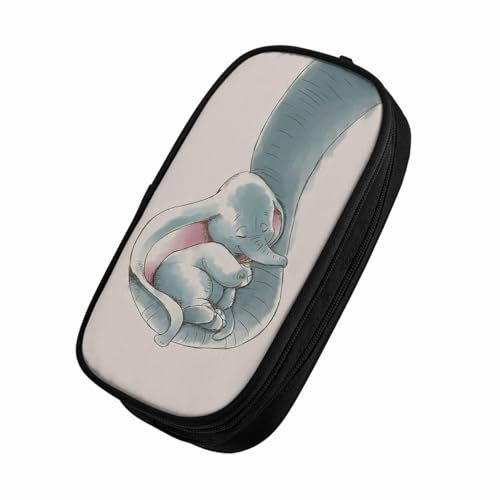 Otsyunc Abycewpuhd Federmäppchen Große Kapazität Federtaschen [Design-1319] Mäppchen mit Reißverschluss Make-up Tasche