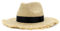 FULUJIDI Fedora Trilby Filzhut Hut Raffia Strohhut Für Frauen Männer Reisen Strand Party Outdoor See Sonnenschutz Jazz Panama Hut 56 To58 cm Schwarz
