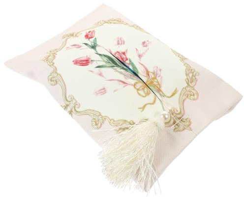 IMIKEYA Scatola Per Fazzoletti Di Stoffa Con Disegno a Fiore Scatola Creativa Per Custodia Per Fazzoletti