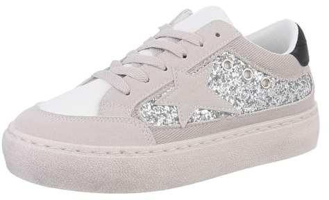 Ital Design Damenschuhe Freizeitschuhe Sneakers Low