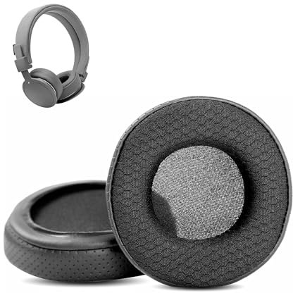 Plattan ADV Wireless Ohrpolster Ersatz Kompatibel mit Urbanears Plattan ADV Wireless Kopfhörer (Textilgewebe & Memory-Schaum)