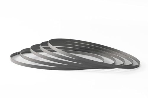 5 x Bimetall Sägeband 733 x13 x 0,5 mm 8/12 ZpZ für Akku Bandsäge 06012A0400 Bosch GCB 18V-63