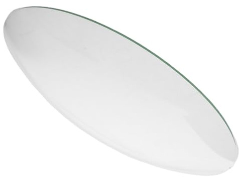 TOYZFRIENDY Dôme de Verre Convexe pour Cadran D’Horloge, Verre Transparent Rond, Résistant à L’Usure, Installation Facile, pour Décoration Intérieure
