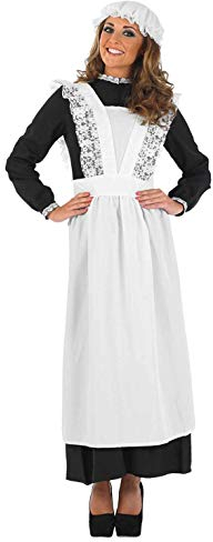 Fun Shack Victorian Maid Costume for Women - Elegant Fancy Dress for Parties, Themed Events, and Halloween, X-Large