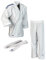 adidas Kinder Judo Anzug Evolution (inkl. Gürtel), Weiß (Brilliant white), 160/170, J250E