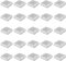 25x Pfostenkappe verzinkt Pyramide/Kugel (121 x 121 mm Pyramide)